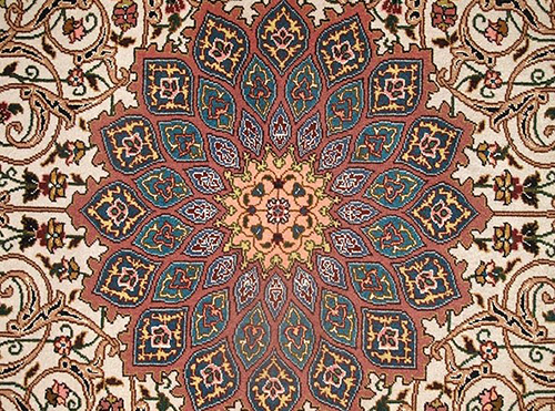Tapete Persa con Medallón - Tapetes Teherán